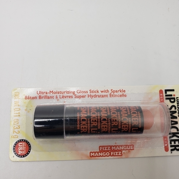 Luscious lip smacker mango fizz Bonne Bell rare lip balm - Picture 4 of 5